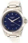 Longines L3.430.4.97.6 Conquest Blå/Stål Ø34 mm