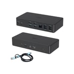 i-Tec - dockningsstation - USB-C / Thunderbolt 3 / USB 3.0 - 2 x DP, 2 x HDMI - 1GbE