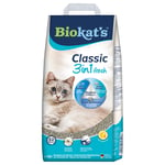 Ekonomipack: 2 eller 3 påsar Biokat's kattsand till sparpris - Classic Fresh 3in1 Cotton Blossom (3 x 10 l)