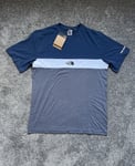The North Face Mountain Athletics T-shirt Top Mens Size XXL BNWT White Navy Grey