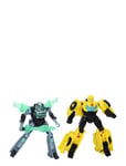 Transformers Earthspark Cyber-Combiner Bumblebee And Mo Malto Toys Playsets & Action Figures Action Figures Multi/patterned Transformers