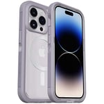 OtterBox Defender XT Série Transparente pour iPhone 14 Pro Max (Uniquement) – Ciel Lavande (Violet/Transparent)