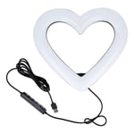 LED Ring lamp Heart 10 tum med hållare till mobil