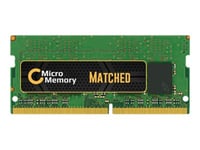 Coreparts - Ddr4 - Modul - 8 Gb - So Dimm 260-Pin - 2400 Mhz / Pc4-19200 - 1.2 V - Ej Buffrad - Icke Ecc - För Hp Elitebook 745 G5  Probook 430 G6, 440 G5, 440 G6, 45X G4, 640 G4, 650 G4  Zbook 15U G4