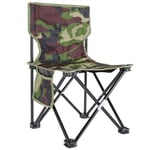 BTTNW Camping Chair Camping Chair Portable Outdoor Compact Ultralight Folding Chairs For Fishing Picnic Folding Camping Chairs (Color : Camouflage, Size : 36 * 36 * 57cm)