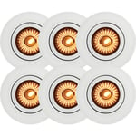 J&EL Alto WarmDim Downlight Matt Hvit 6pk