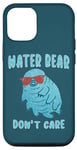 Coque pour iPhone 15 Water Bear Dont Care Tardigrade Lunettes de soleil Biologiste