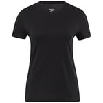 Reebok Workout Ready Comm Cotton Short Sleeve T-Shirt S Black