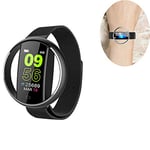 DTTKKUE Smart Watch IP67 Waterproof Fitness Activity Tracker And Sleep Monitor Smart Watch Smart Bracelet, Pedometer, Calorie Smart Bracelet for Women, Men And Children,Black