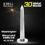 3D Pussel Metall - Berömda Byggnader Washington Monument