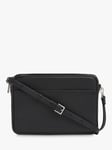 Whistles Carmen Double Pouch Leather Cross Body Bag