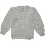 HUTTEliHUT PLAINY sweater alpaca wool – light grey - 2-4år