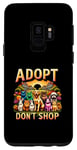 Coque pour Galaxy S9 Adopt Don't Shop Pet Adoption Animal Rescue