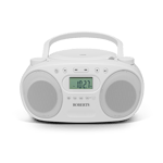 Roberts ZoomboxFM CD/FM/MW Stereo Radio, White