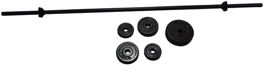 OPTI Opti 50KG Cast Iron Barbell Dumbbell Set