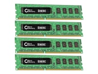 Coreparts - Ddr3 - Sats - 32 Gb: 4 X 8 Gb - Dimm 240-Pin - 1600 Mhz / Pc3-12800 - Ej Buffrad - Ecc