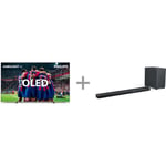 Philips OLED708 65" 4K OLED Ambilight Google TV + Fidelio B95 5.1.2. Dolby Atmos Soundbar -tuotepaketti