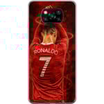 Xiaomi Poco X3 NFC Genomskinligt Skal Ronaldo