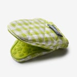 Silicone Hot Grab Mini Oven Mitt Gingham