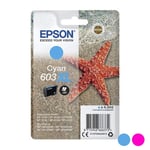 Kompatibel blækpatron Epson 603XL 4 ml Cyan