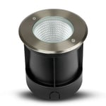 V-Tac utomhus spotlight - 12W, 230V - Dimbar : Inte dimbar, Kulör : Neutral