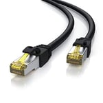 CSL-Computer Câble réseau Ethernet Cat 7 avec fiche RJ 45 Noir 30,0m