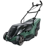 Bosch Home and Garden Cordless Lawnmower UniversalRotak 36-550 (36 Volt, Without Battery, Brushless Motor, Cutting width: 36 cm, Lawns up to 550 m², in Carton Packaging), Green