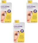 Skin Republic Collagen Infusion Face Mask, for Younger Looking Skin, Helps with 