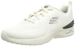 Skechers Men's Skech-Air Court Trainers, White, 9 UK