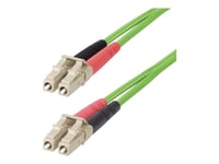 Startech.Com 7M (22Ft) Lc To Lc (Upc) Om5 Multimode Fiber Optic Cable, 50/125Μm Duplex Lommf Zipcord, Vcsel, 40G/100G, Bend Insensitive, Low Insertion Loss, Lszh Fiber Patch Cord - Patch-Kabel - Lc/Upc-Multiläge (Hane) Till Lc/Upc-Multiläge (Hane) -