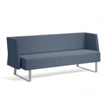 Box Low - sohva, kolmen istuttava Sininen (66010)