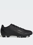 adidas Mens X Speedportal.4 Firm Ground Football Boot - Black, Black, Size 9.5, Men