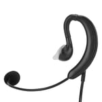 Call Center Headset, Ear-Hook USB Customer Service Headphones Telephone Communication Operator Earphone with Mic Supports Volume Adjustment for Professional Call Box, VOIP Net Call