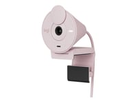 Logitech - Brio 300 Full HD webcam, Rose