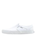 Vans Asher, Sneaker Femme, Blanc ((Checkerboard) White/White), 42 EU