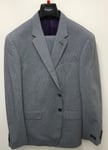 Paul Smith Suit Grey Check - LONDON Tailored Fit Cotton Suit 42R RRP £697