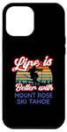 Coque pour iPhone 14 Plus Design station de ski Keep Calm And Go To Mount Rose Ski Tahoe!