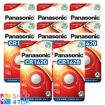 8 PANASONIC CR1620 LITHIUM BATTERY 3V CELL COIN BUTTON 1BL BLISTER EXP 2030 NEW