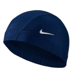 Nike Comfort Swimming Cap Hat Unisex Adults Navy One Size 100% Genuine New