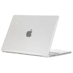 MacBook Air 15 M2/M3 (2023 2024) Hårt Plast Skal - Starry Sky - Transparent
