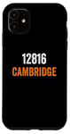 Coque pour iPhone 11 Code postal 12816 Cambridge, déménagement vers 12816 Cambridge