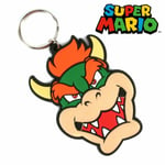 BOWSER VILLAIN KEYCHAIN Super Mario Nintendo Official Merchandise Gift Keyring