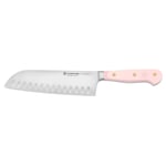 Classic Colour Santoku Knife 17 cm, Pink Himalayan Salt