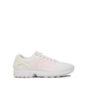 adidas Originals Womenss ZX Flux Trainers in Off White Textile - Size UK 4.5 Off-White