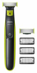 Philips Oneblade Hybrid Stubble Trimmer And Shaver With 3 X Lengths And One