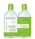 Bioderma Sebium H2O, micellar water for oily, combination / acne skin, 2x500ml