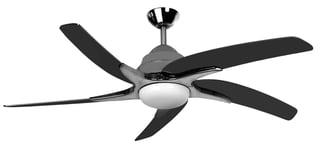 Fantasia Viper Plus 54 inch LED Ceiling Fan Pewter/Remote/Reverse