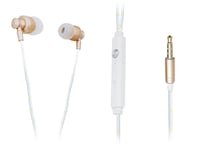 New Wired Stereo Earphones Headphones 3.5mm Jack Mic Music Volume Control 1023