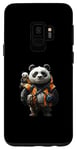 Coque pour Galaxy S9 Panda Daddy Adventurer Cool Panda Baby Fun