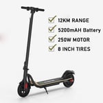 Electric Scooter for Adult Folding E-Scooter Power Motor 12KM Long Range 5.2AH